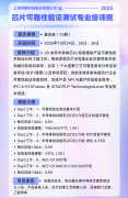 新一期芯片可靠性验证测试专业培训即将开启，